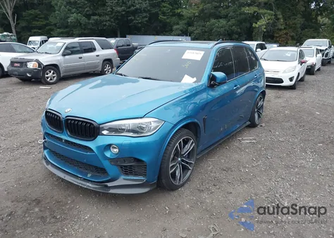 2015 BMW X5 M z USA, uszkodzony, nr VIN 5YMKT6C5XF0C89174